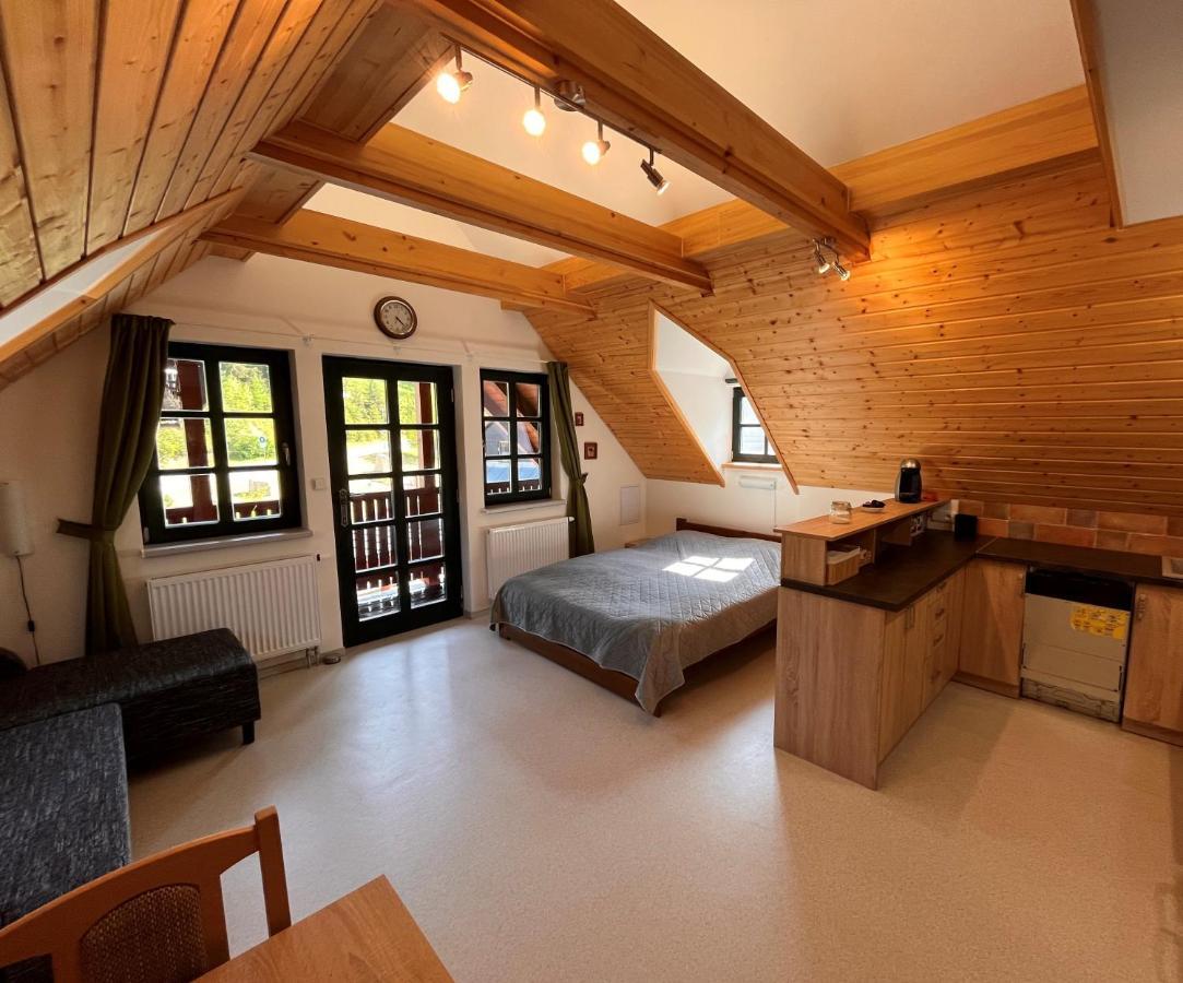 Hofberg Apartman Nové Hamry Exterior foto